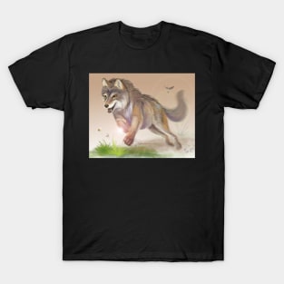 Dirty Paws Wolf T-Shirt